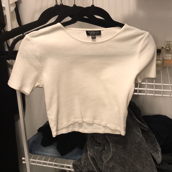 Topshop Tops - SOLD TOpshop ribbed crop top